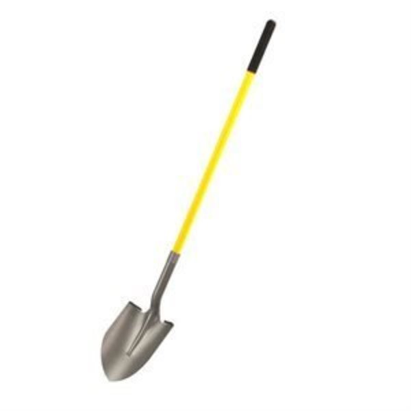 Bon Tool Bon 28-140 Shovel, Round Point Closed Back 48" Fiberglass Handle 28-140